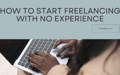 How to Start Freelancing with No Experience